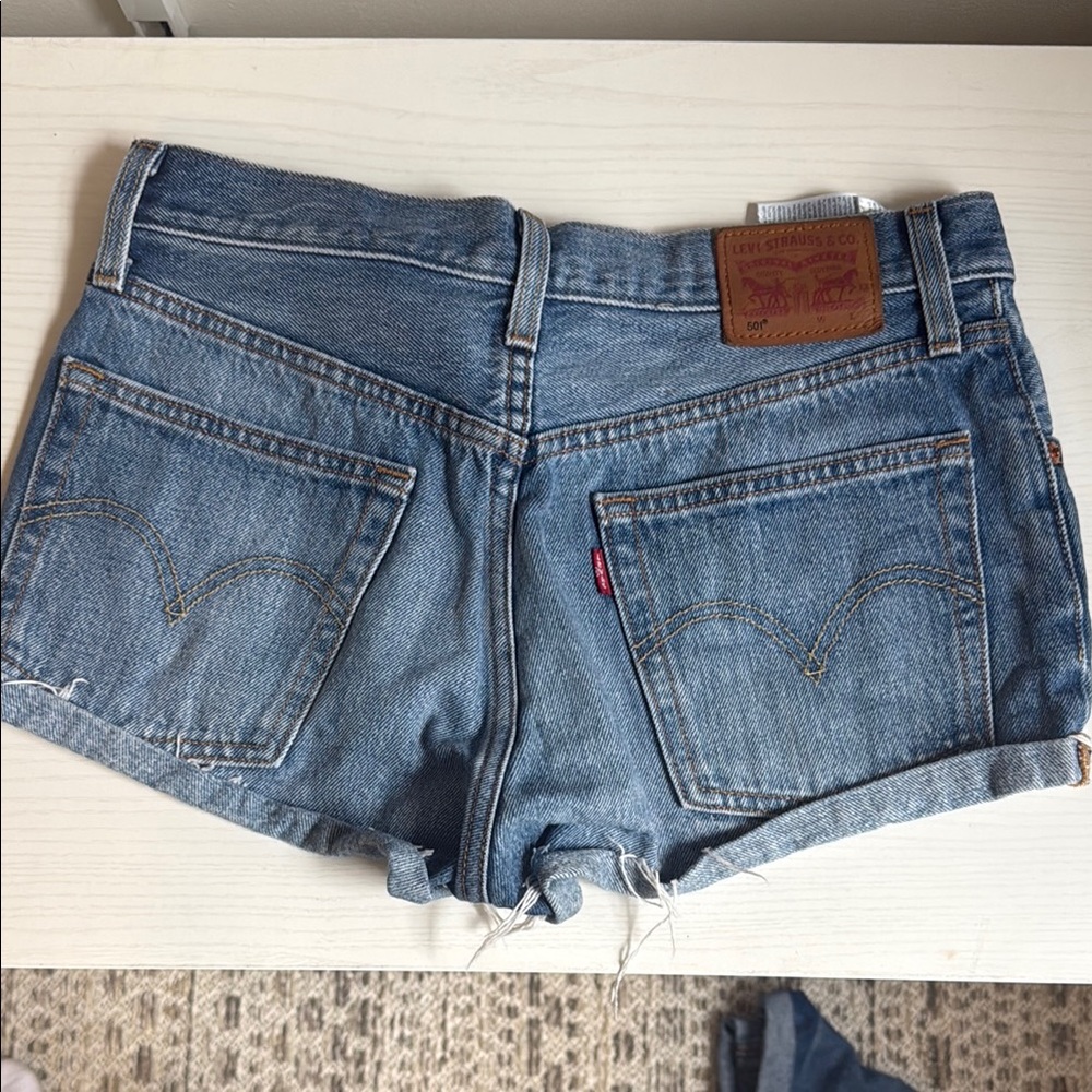 Levi's Women's Classic Blue Jean Shorts